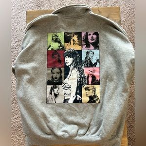 Original, never worn, Eras Tour quarter zip, size L